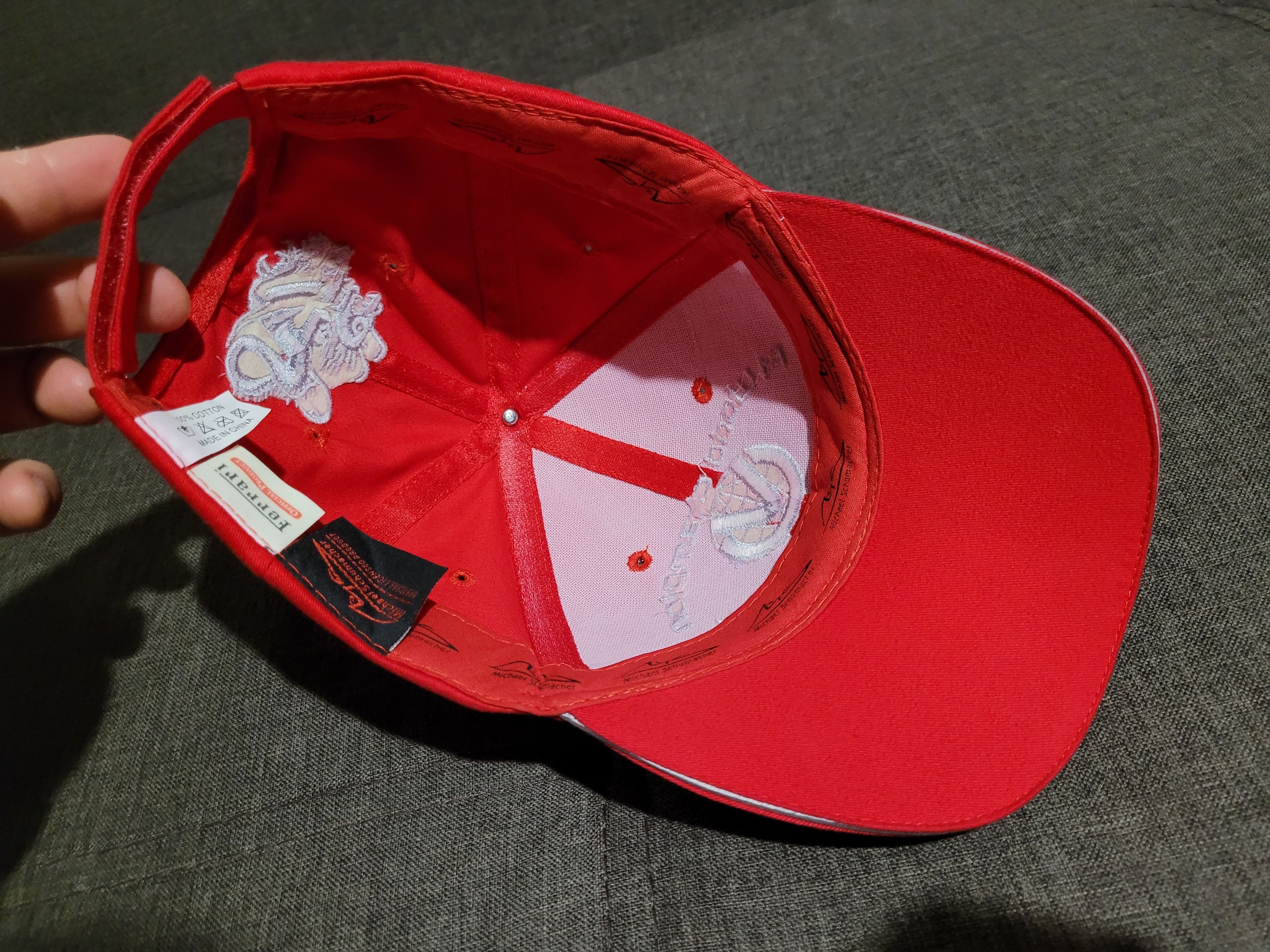 Ferrari Vintage Ferrari cap F1 world champion Michael Schumacher Size ONE SIZE - 10 Thumbnail