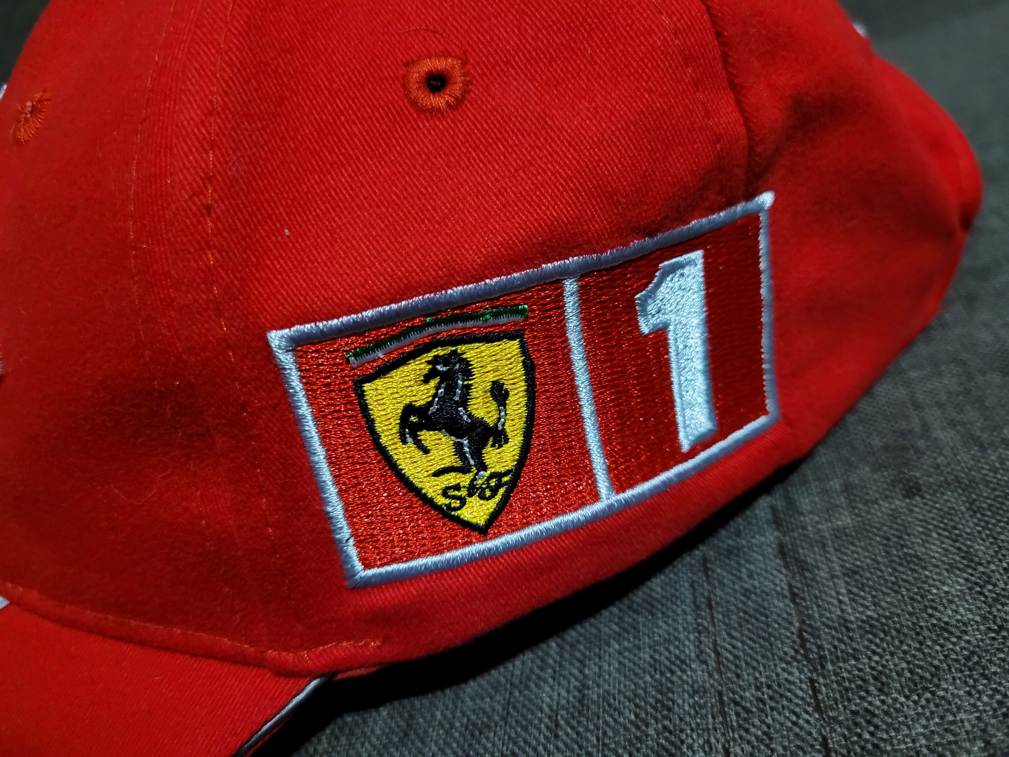 Ferrari Vintage Ferrari cap F1 world champion Michael Schumacher Size ONE SIZE - 5 Thumbnail