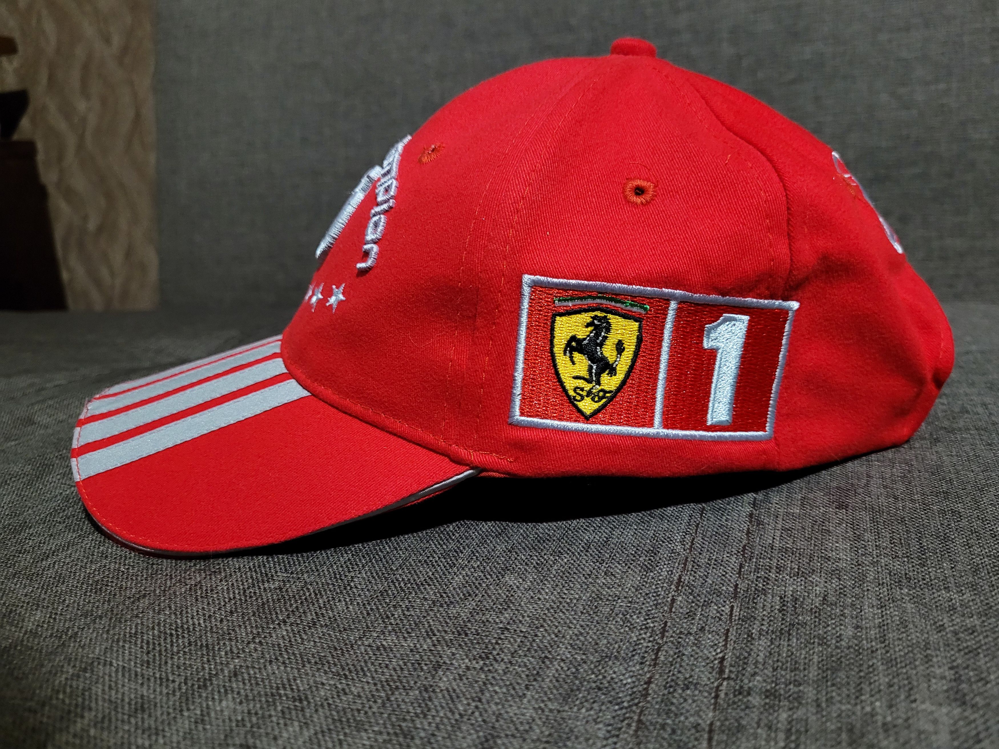 Ferrari Vintage Ferrari cap F1 world champion Michael Schumacher Size ONE SIZE - 4 Thumbnail