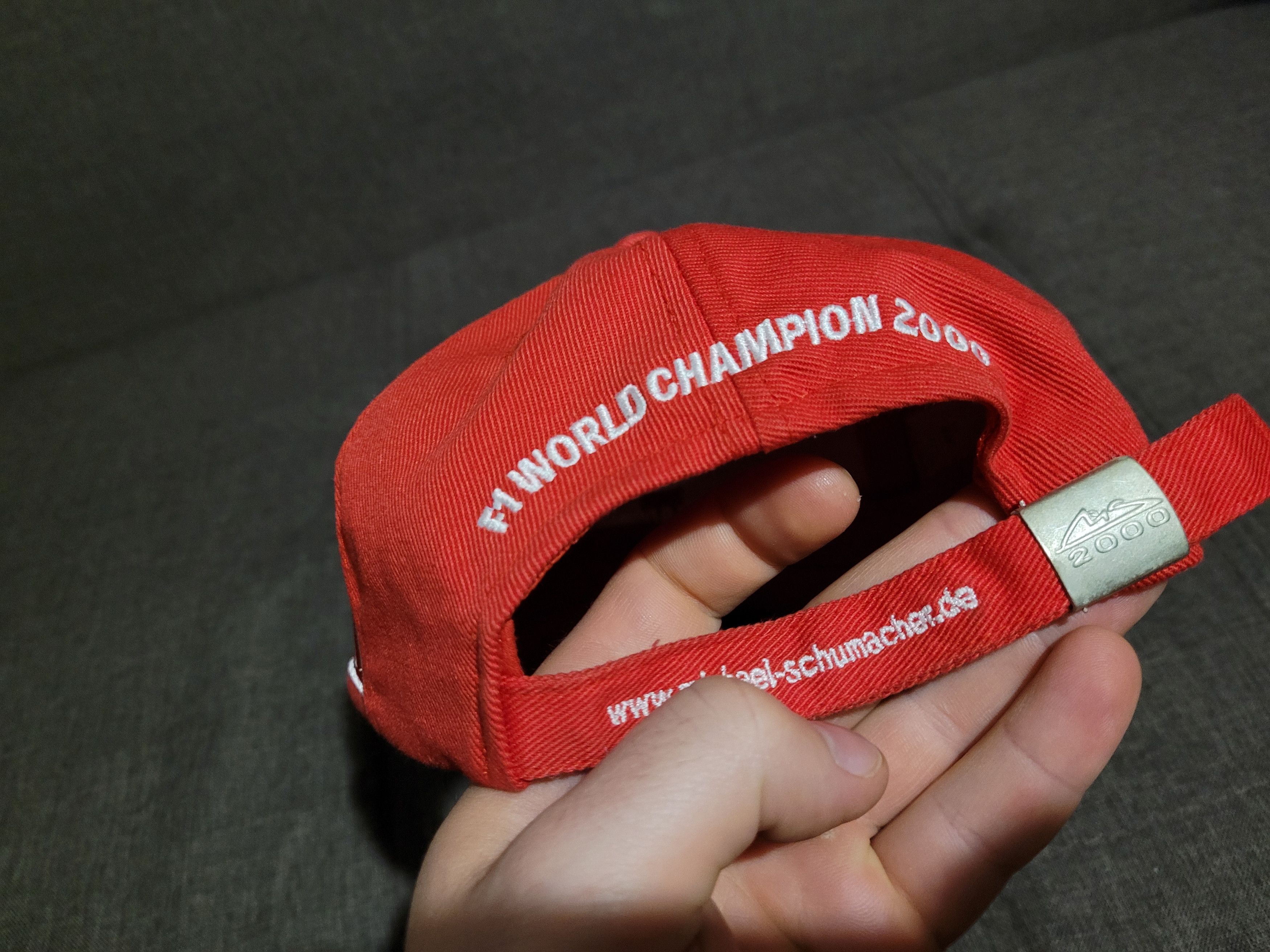 Ferrari Ferrari cap F1 world champion Michael Schumacher 2000 Size ONE SIZE - 6 Thumbnail