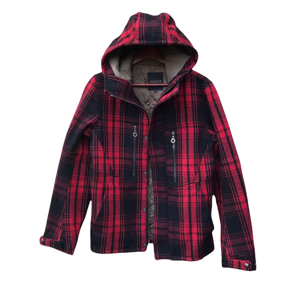 Kazuyuki Kumagai Attachment Paranoid Japan yohji yamamoto STYLE wool hoodie riri zipper Size US XS / EU 42 / 0 - 1 Thumbnail