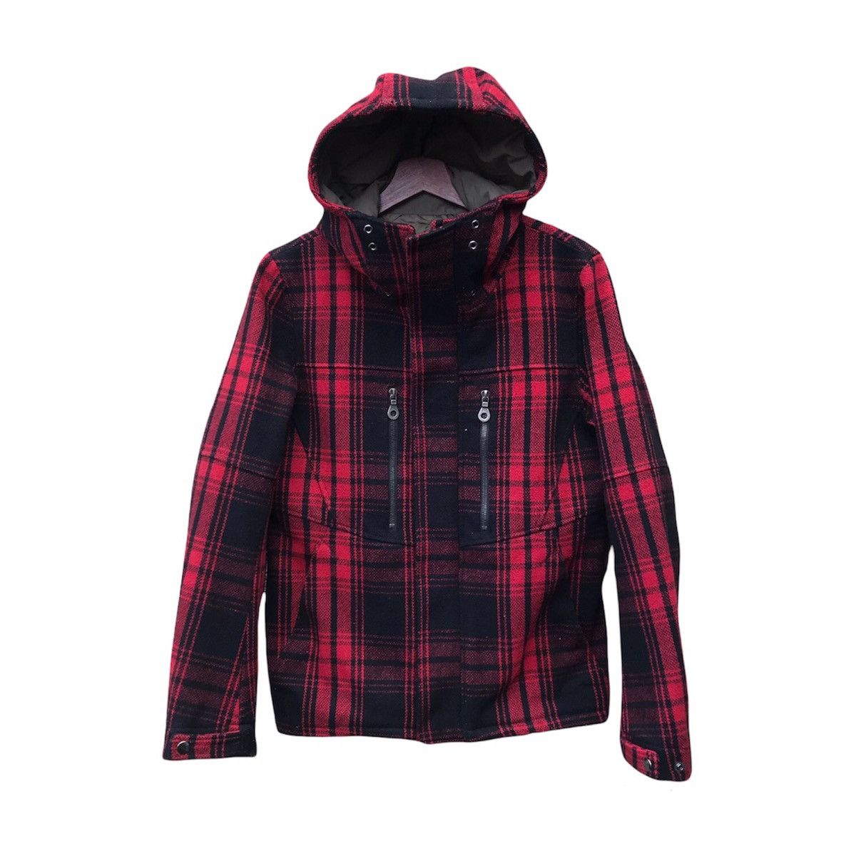 Kazuyuki Kumagai Attachment Paranoid Japan yohji yamamoto STYLE wool hoodie riri zipper Size US XS / EU 42 / 0 - 2 Thumbnail