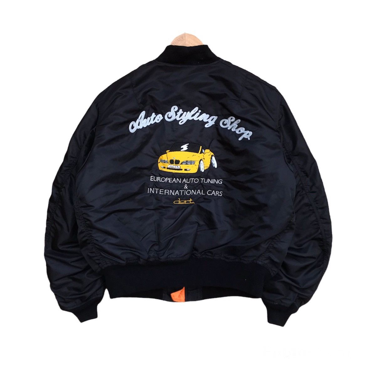Japanese Brand Japan Sportcar embroidery bomber MA-1 jacket Size US L / EU 52-54 / 3 - 1 Thumbnail