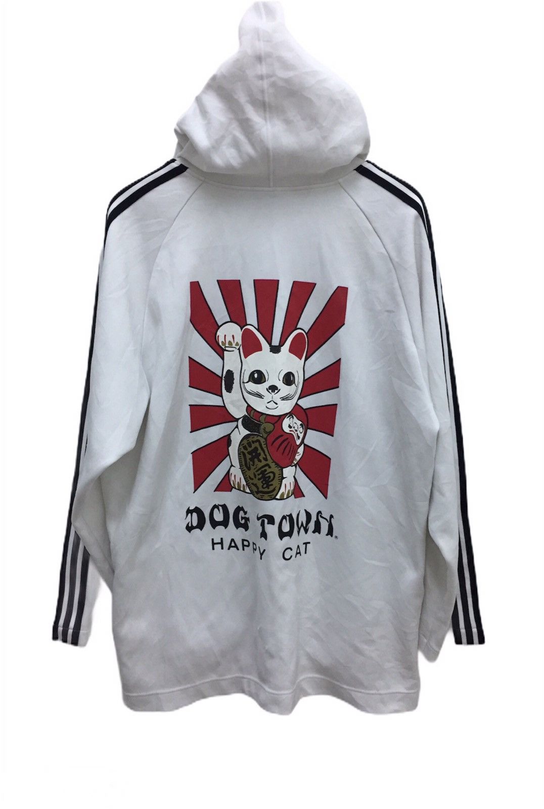 Dogtown Vintage Dog Town Skateboard Happy Cat Hoodie Size US XL / EU 56 / 4 - 1 Thumbnail