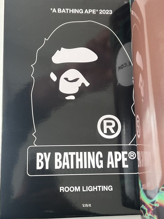 Bape 🔥 New BAPE LAMP Room Light A Bathing Ape Head Logo Bapex | Grailed