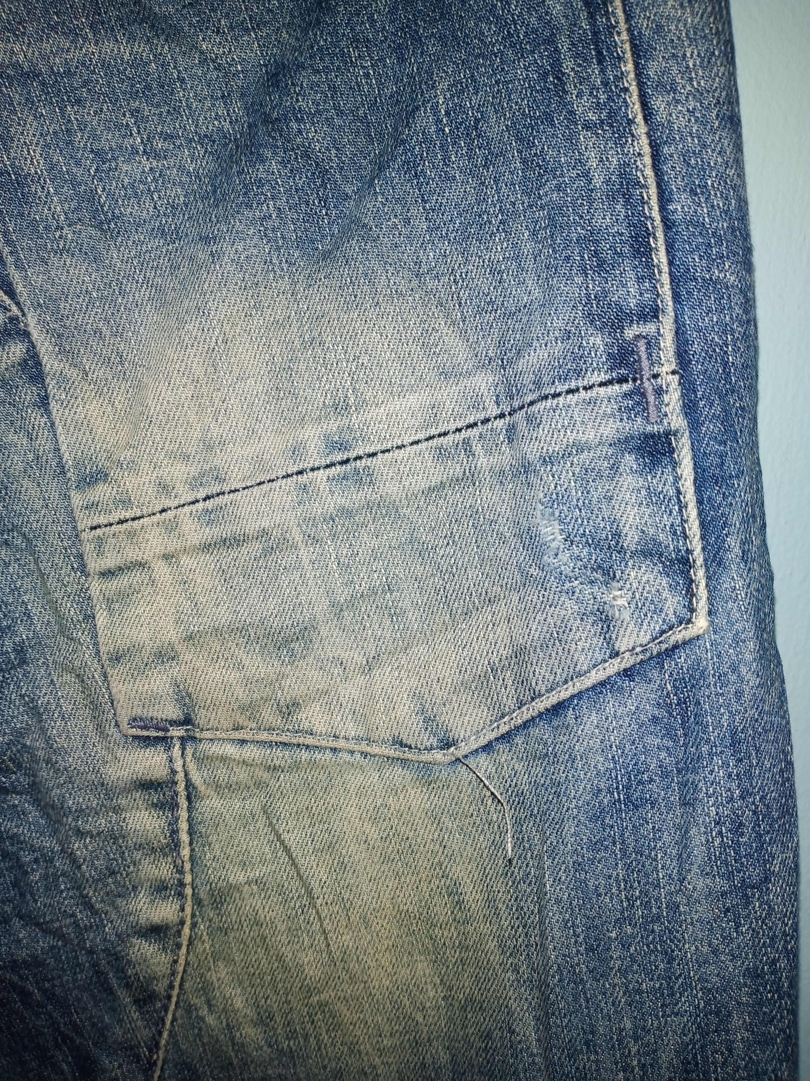 G-Star × Japanese Brand SUN FADED G STAR RAW JEANS Size US 35 - 15 Thumbnail
