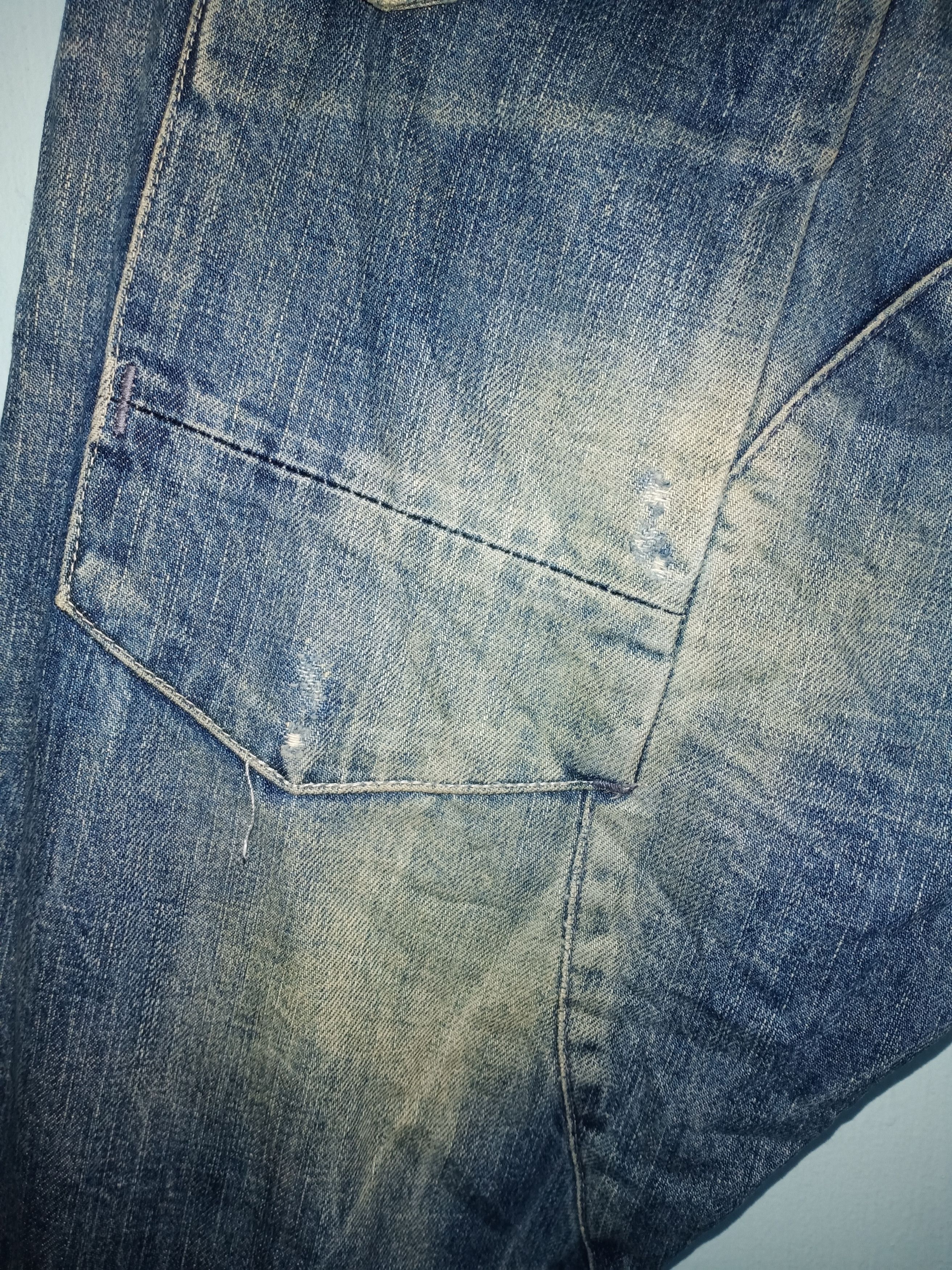 G-Star × Japanese Brand SUN FADED G STAR RAW JEANS Size US 35 - 16 Thumbnail