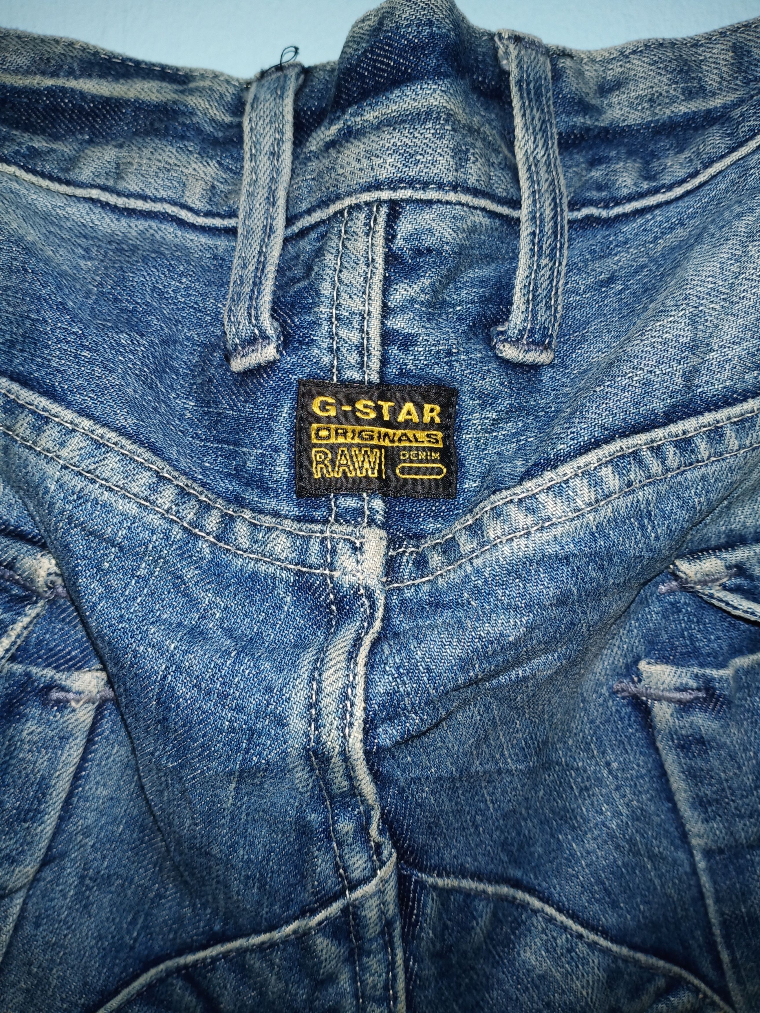 G-Star × Japanese Brand SUN FADED G STAR RAW JEANS Size US 35 - 17 Thumbnail
