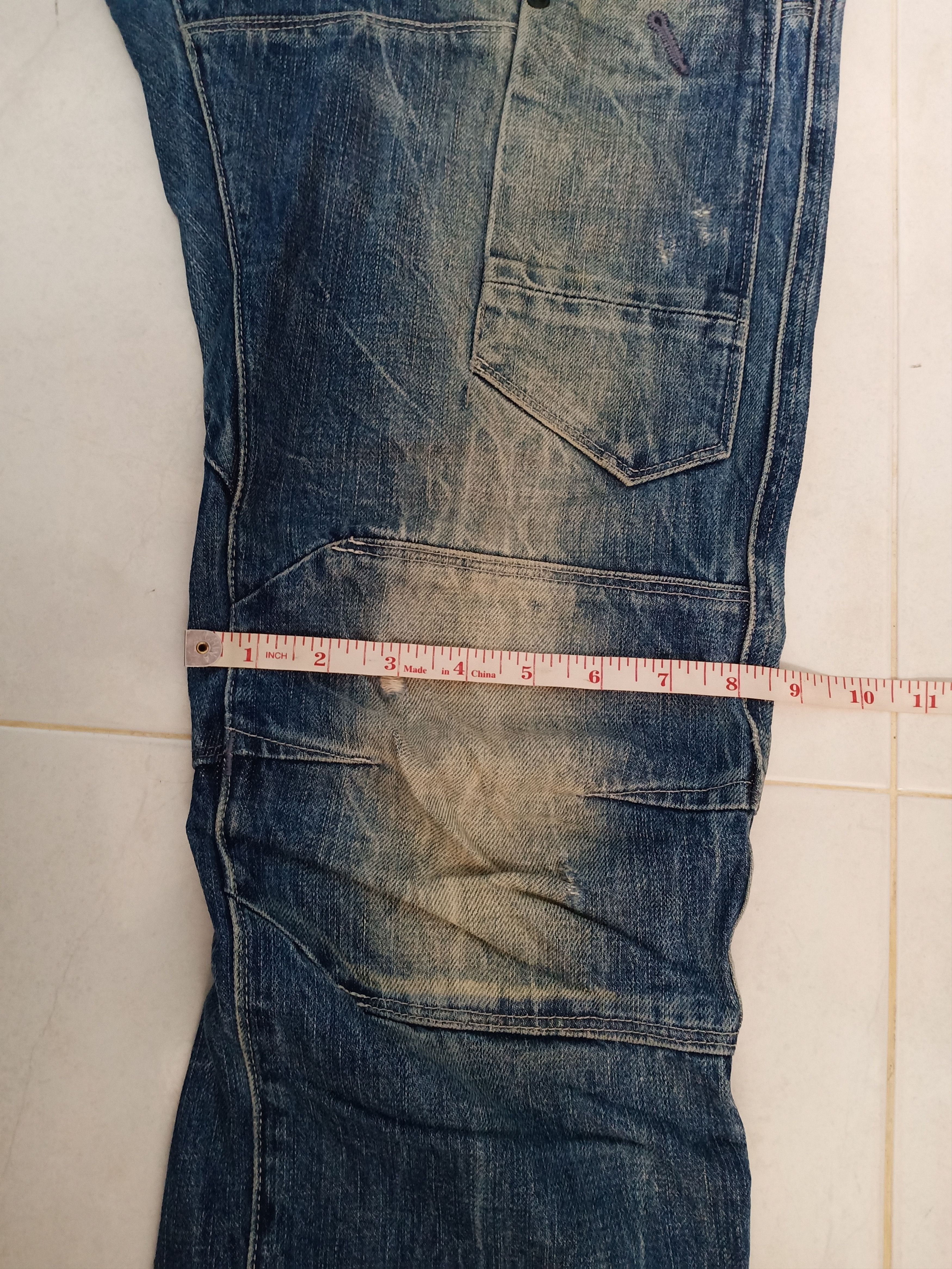 G-Star × Japanese Brand SUN FADED G STAR RAW JEANS Size US 35 - 7 Thumbnail