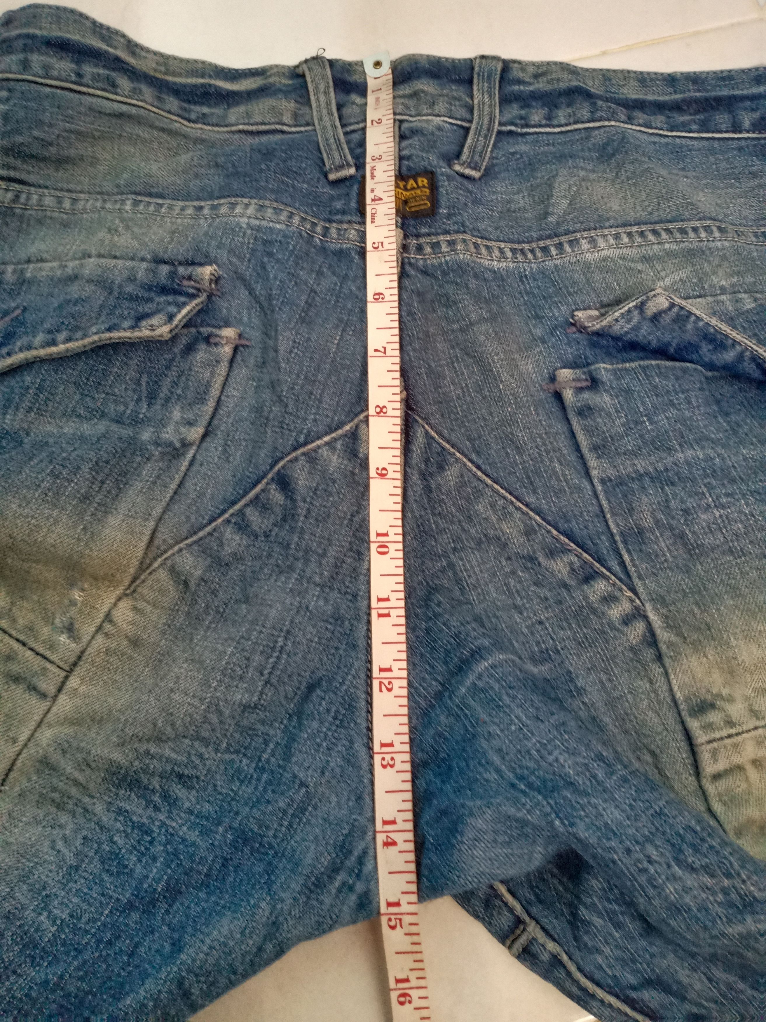 G-Star × Japanese Brand SUN FADED G STAR RAW JEANS Size US 35 - 4 Thumbnail