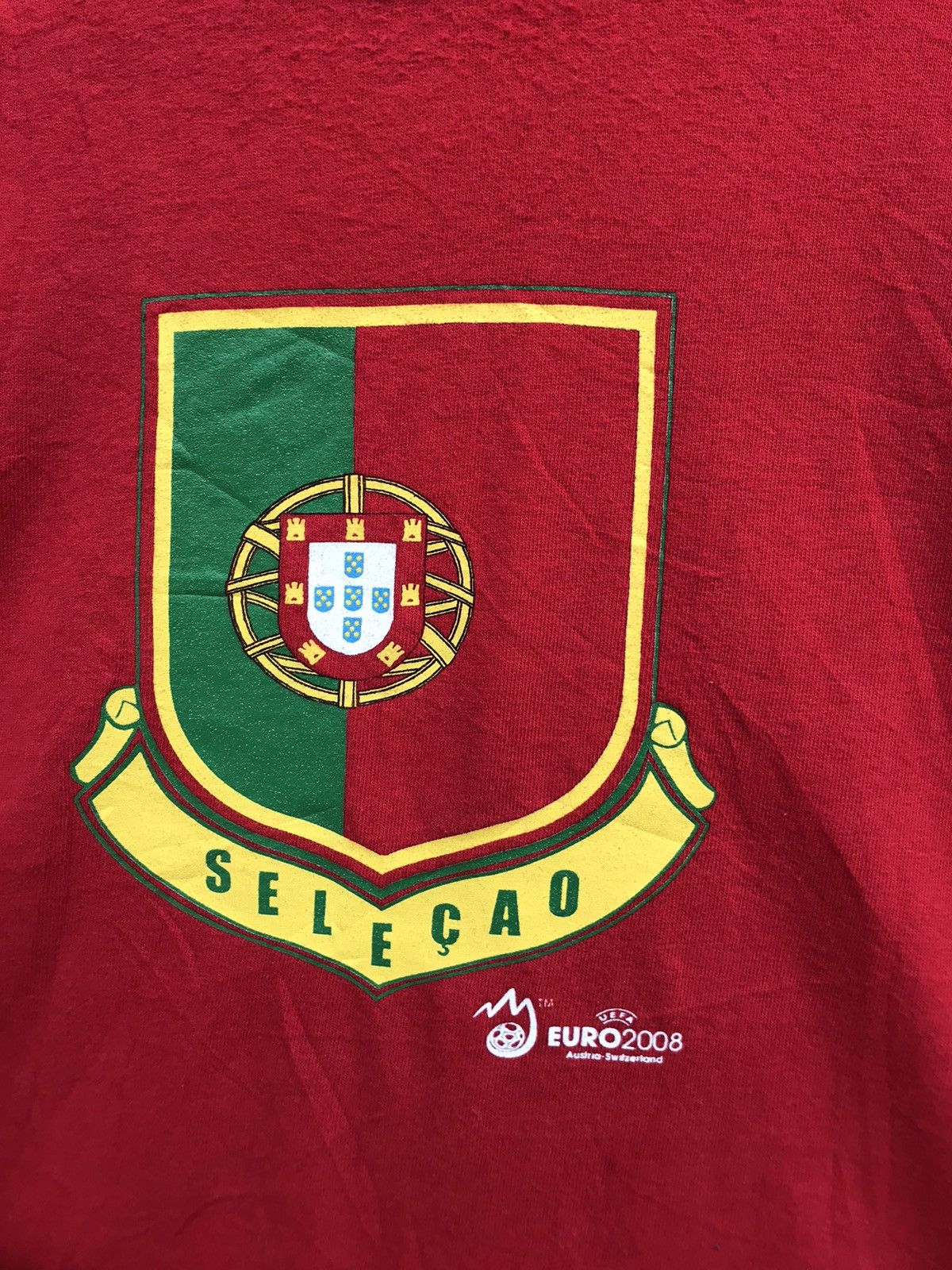 Vintage Vintage Portugal Euro 2008 Ringer Tees Size US XL / EU 56 / 4 - 3 Thumbnail