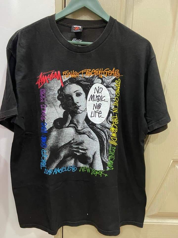 Stussy Rare💥 Stussy Nude Art Tower Record T shirt Grailed