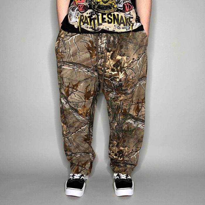 Sportswear RealTree Camo Sweatpants Baggy Fit Woodland | Grailed