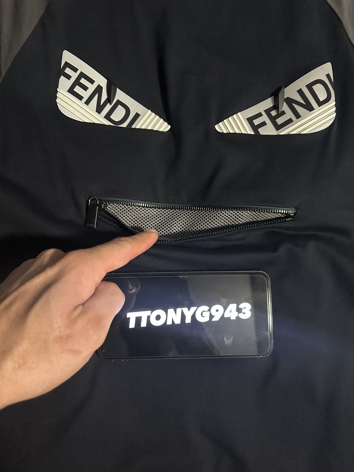 Fendi Fendi Monster “Roma” T-Shirt Size US S / EU 44-46 / 1 - 2 Thumbnail