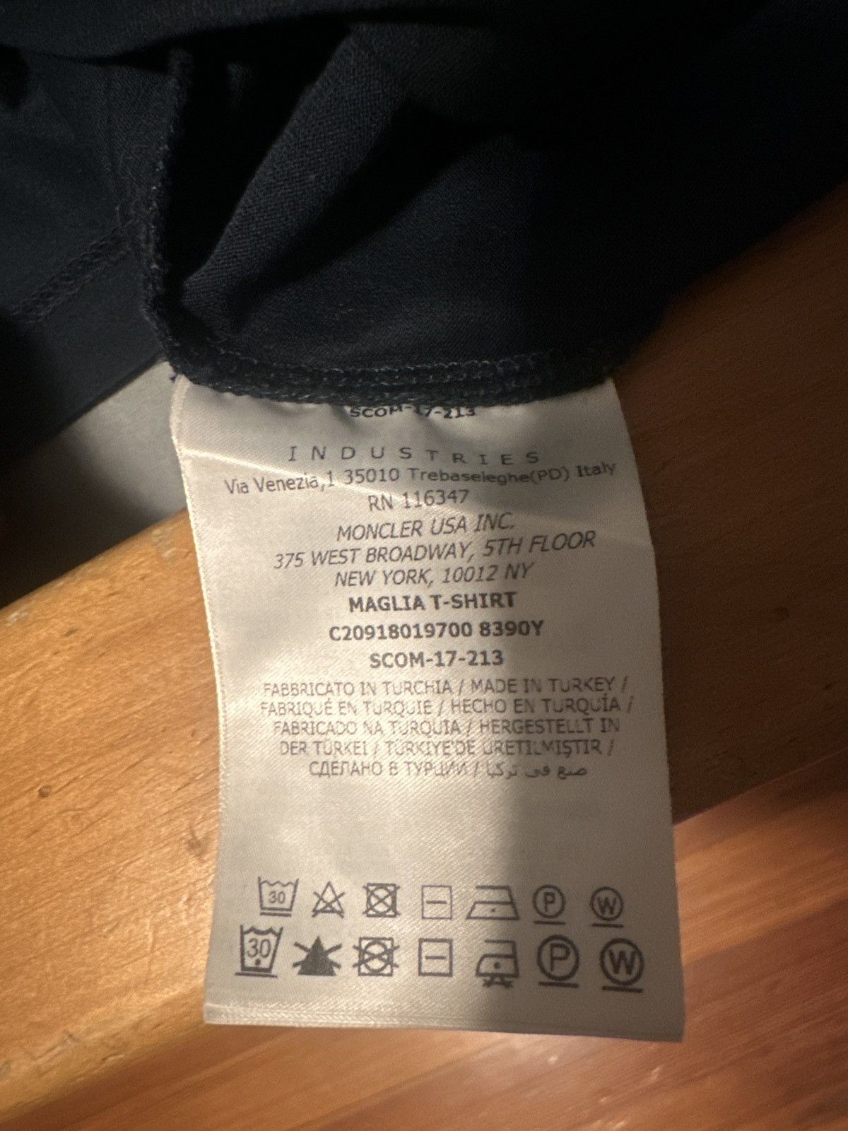 Moncler Moncler Maglia T-Shirt Size US S / EU 44-46 / 1 - 5 Thumbnail