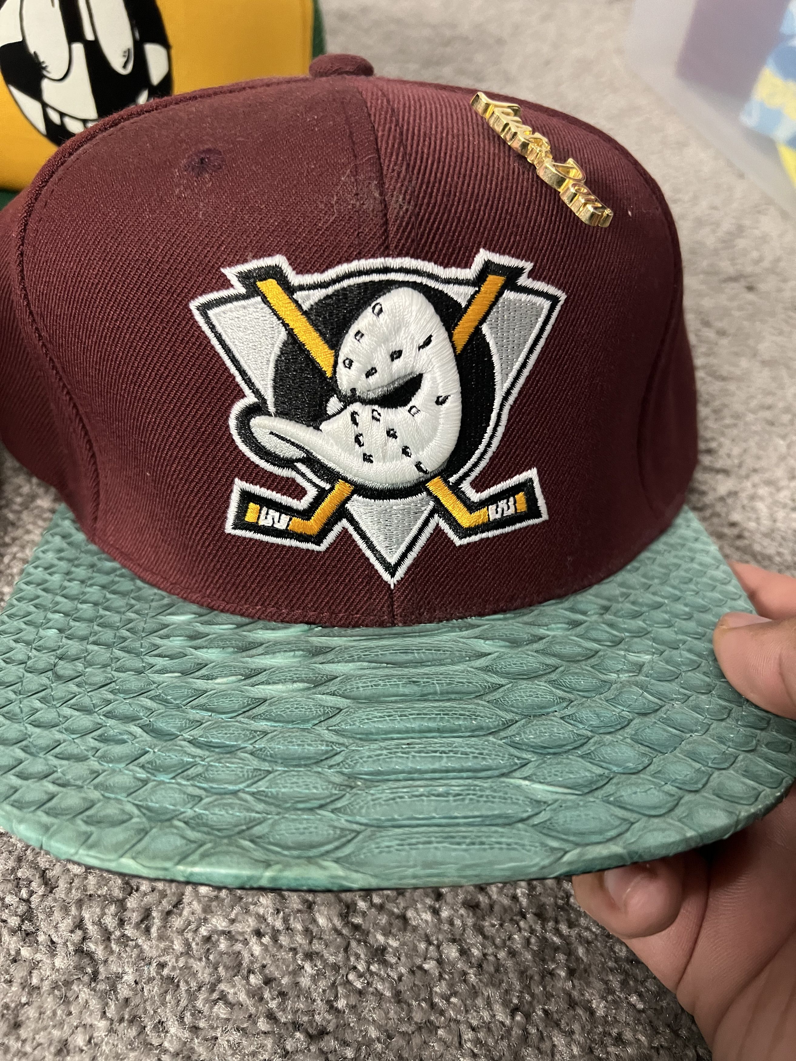 Mitchell & Ness Just Don x Mitchell & Ness NHL Anaheim Ducks Hat