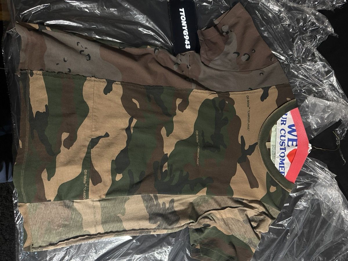 Off-White Camouflage T-Shirt