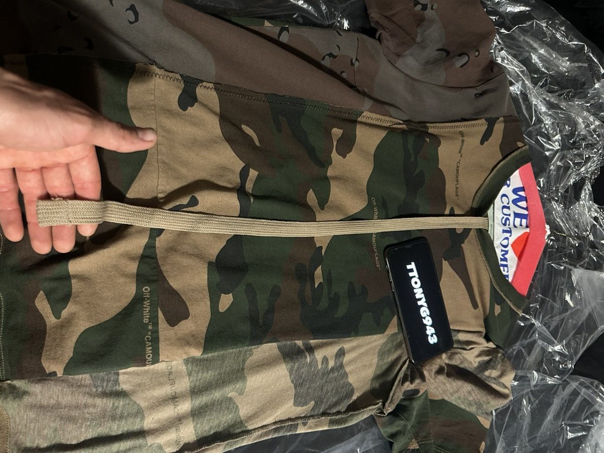 Off-White Off-White Camouflage T-Shirt Size US S / EU 44-46 / 1 - 8 Thumbnail