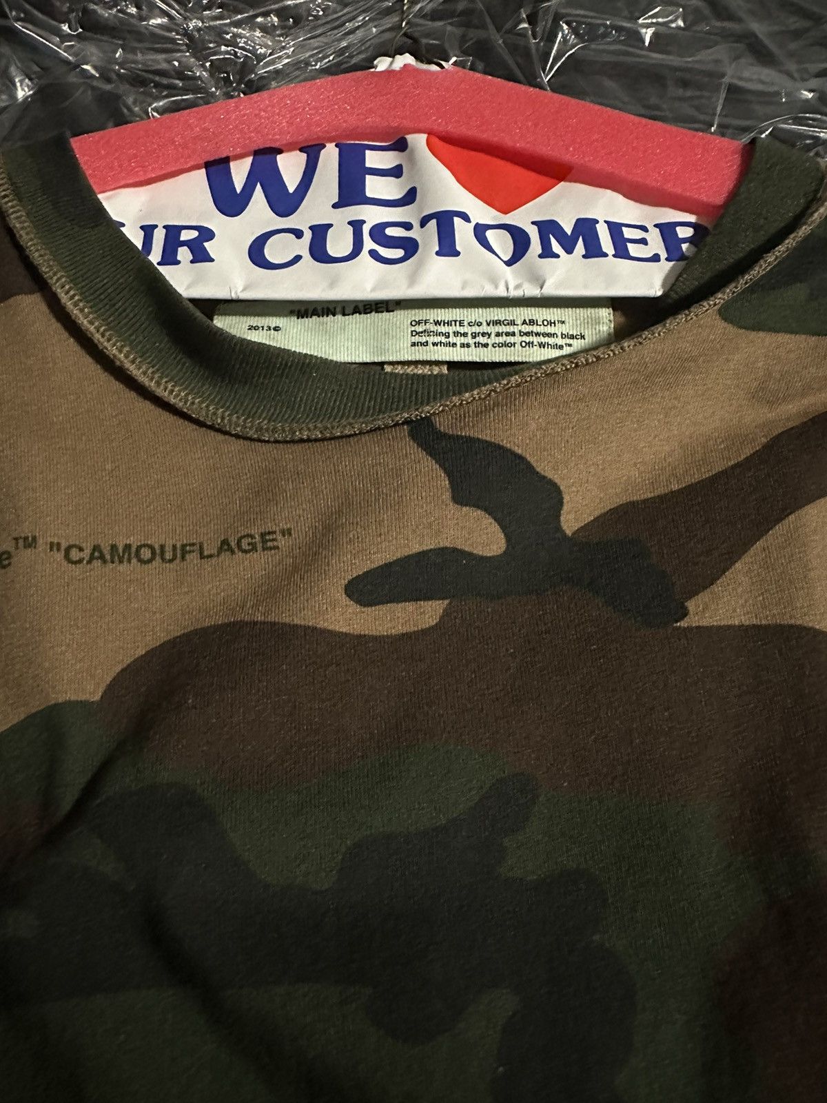 Off-White Off-White Camouflage T-Shirt Size US S / EU 44-46 / 1 - 9 Thumbnail