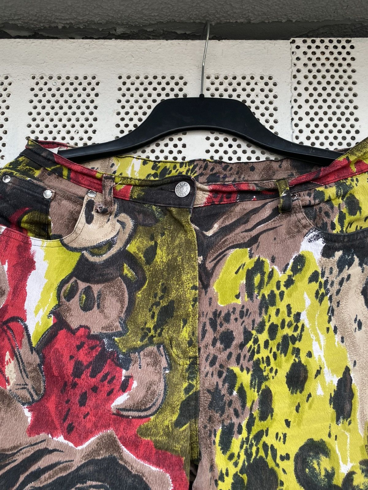 Disney × Mickey Mouse × Vintage Ernest Mickey Mouse Disney Jeans Pants Size 31" - 3 Thumbnail
