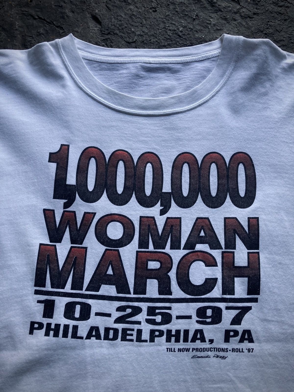 Vintage Vintage ‘97 Million Woman March Size US XL / EU 56 / 4 - 2 Thumbnail