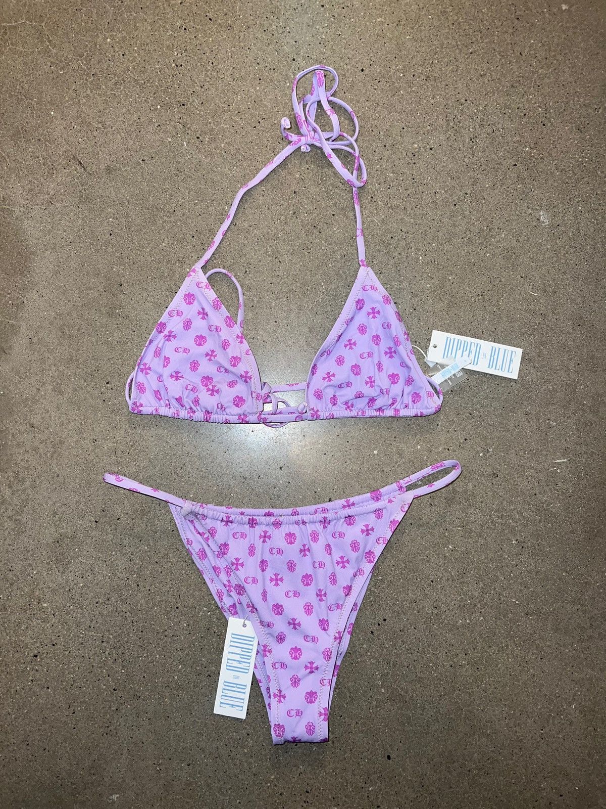 Chrome Hearts Chrome Hearts Dipped In Blue Bikini | Grailed