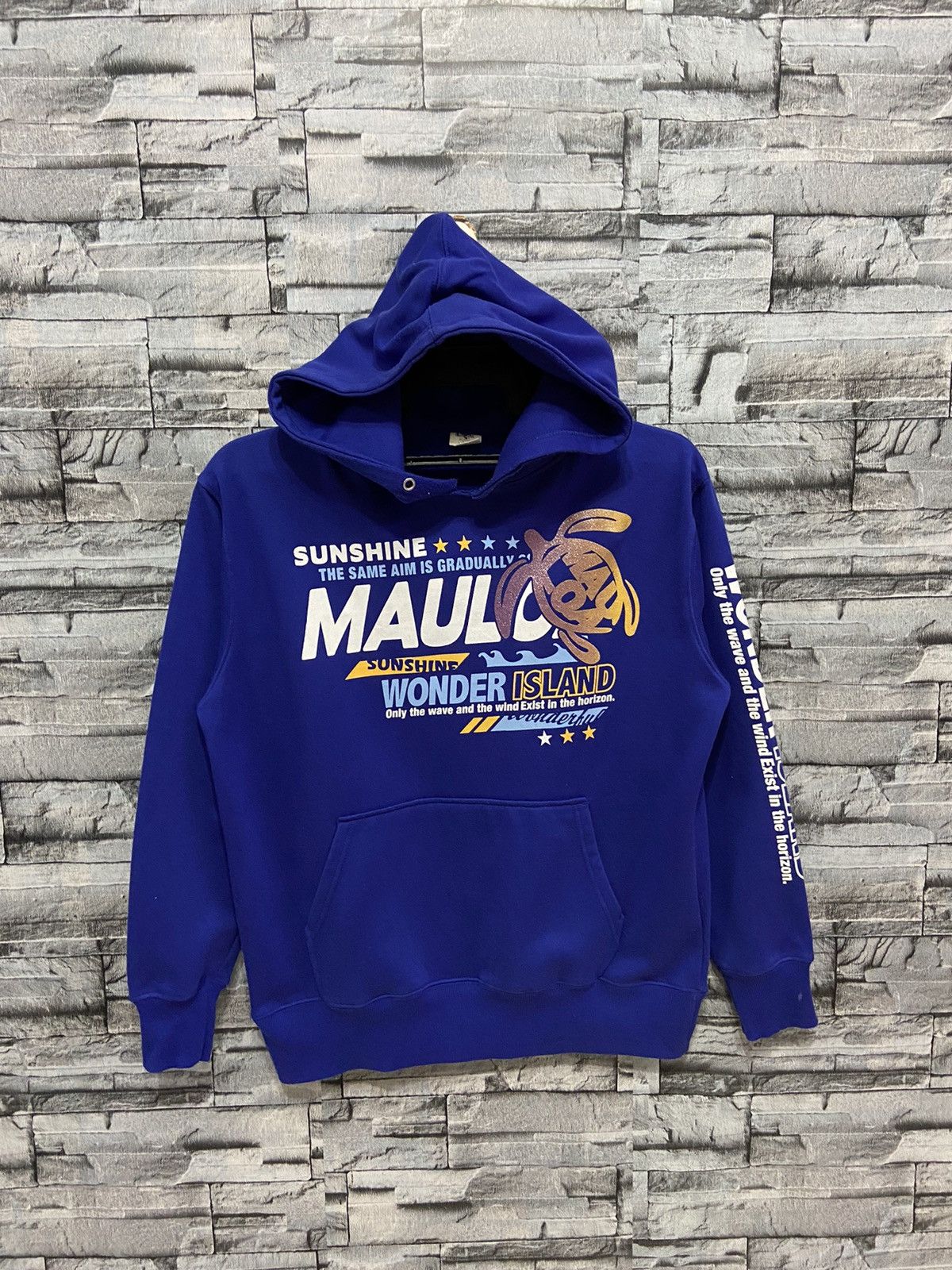 Vintage Vintage Maulo Hawaii hoodie big design surf Size US L / EU 52-54 / 3 - 2 Thumbnail