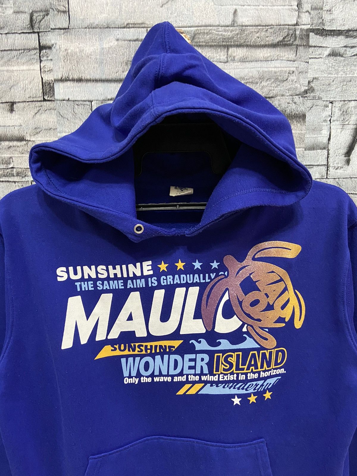 Vintage Vintage Maulo Hawaii hoodie big design surf Size US L / EU 52-54 / 3 - 3 Thumbnail