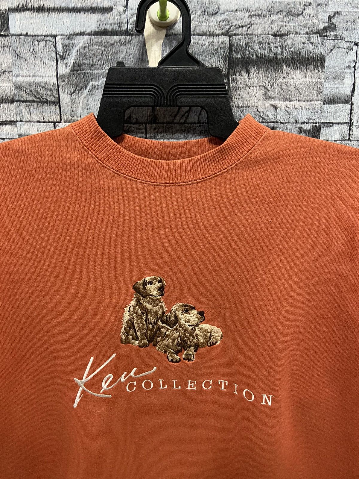 Vintage Vintage Ken Collection sweatshirt dog big logo embroidered Size US M / EU 48-50 / 2 - 3 Thumbnail