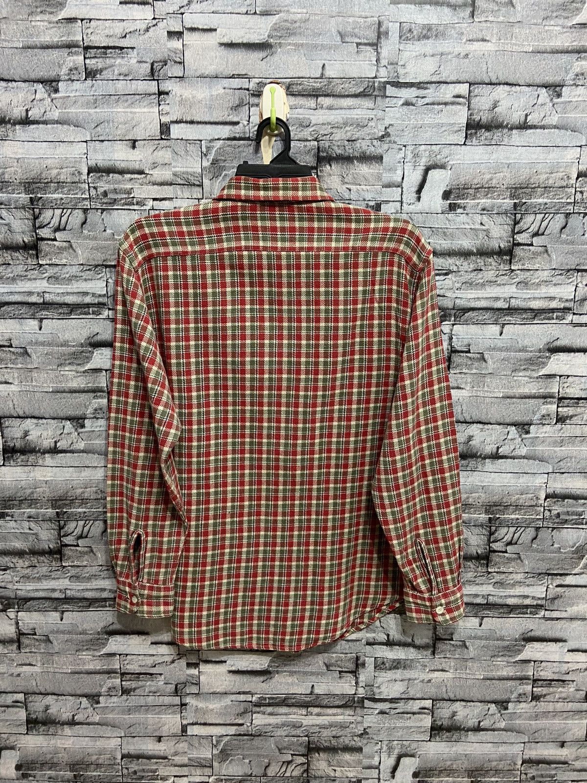 Levi's Vintage Clothing Vintage Levis Flannel double pocket plaid design Size US L / EU 52-54 / 3 - 6 Thumbnail