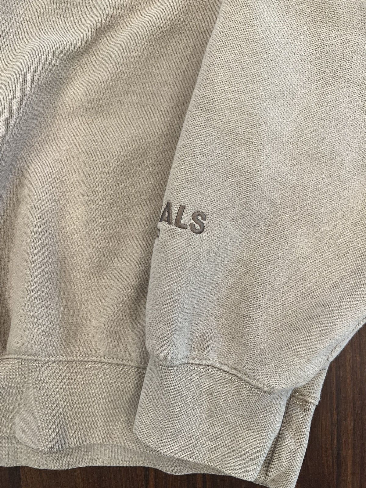 Essentials Essentials Crewneck Beige Embroidery Size US S / EU 44-46 / 1 - 2 Thumbnail