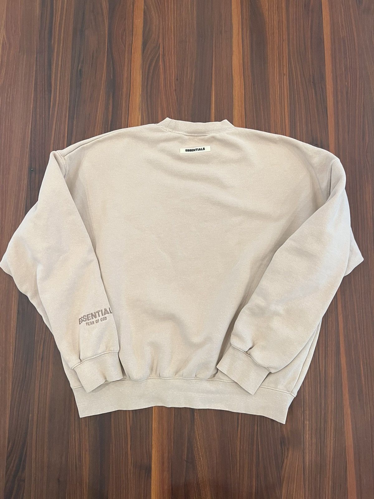Essentials Essentials Crewneck Beige Embroidery Size US S / EU 44-46 / 1 - 5 Thumbnail