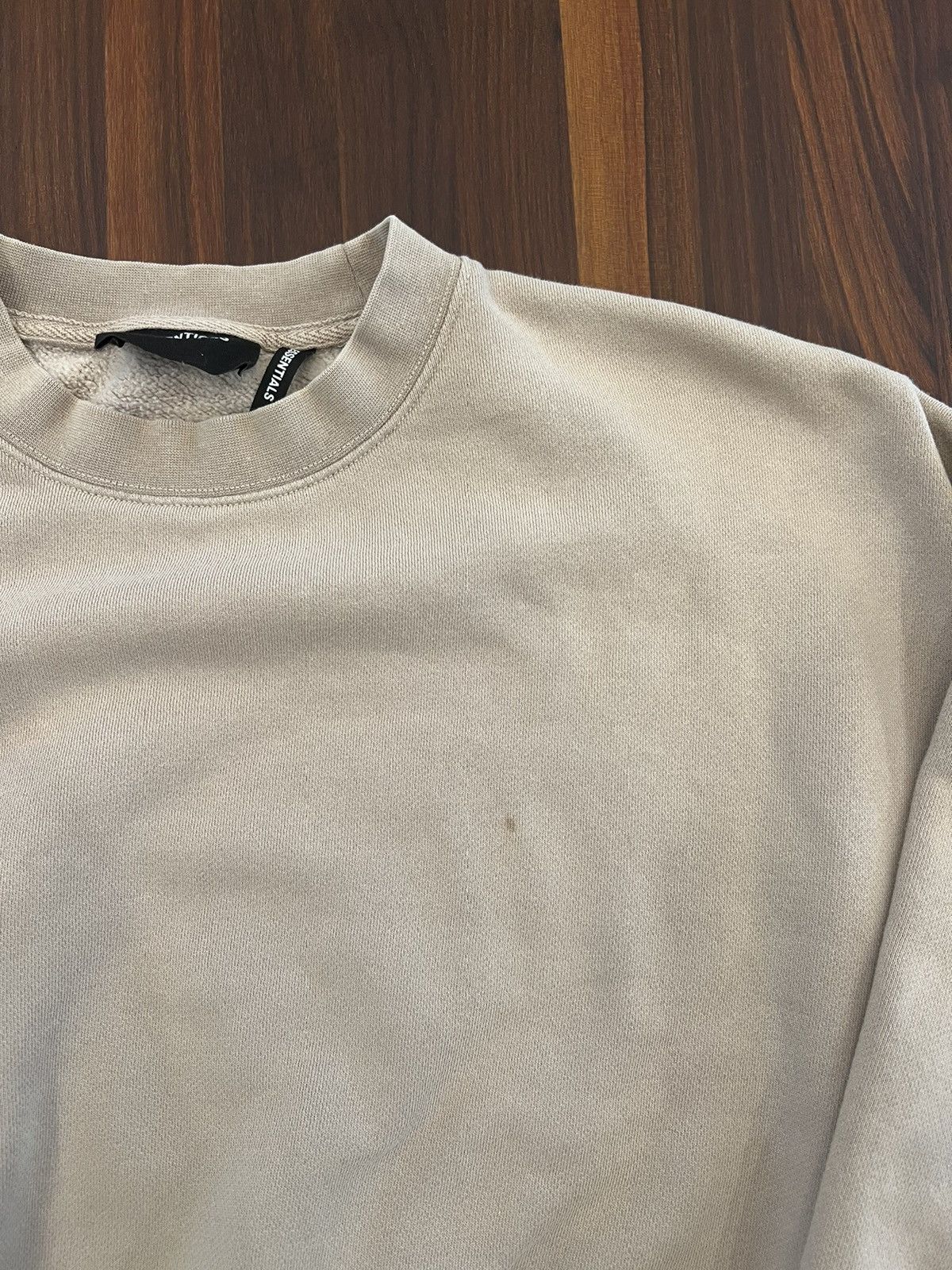 Essentials Essentials Crewneck Beige Embroidery Size US S / EU 44-46 / 1 - 3 Thumbnail
