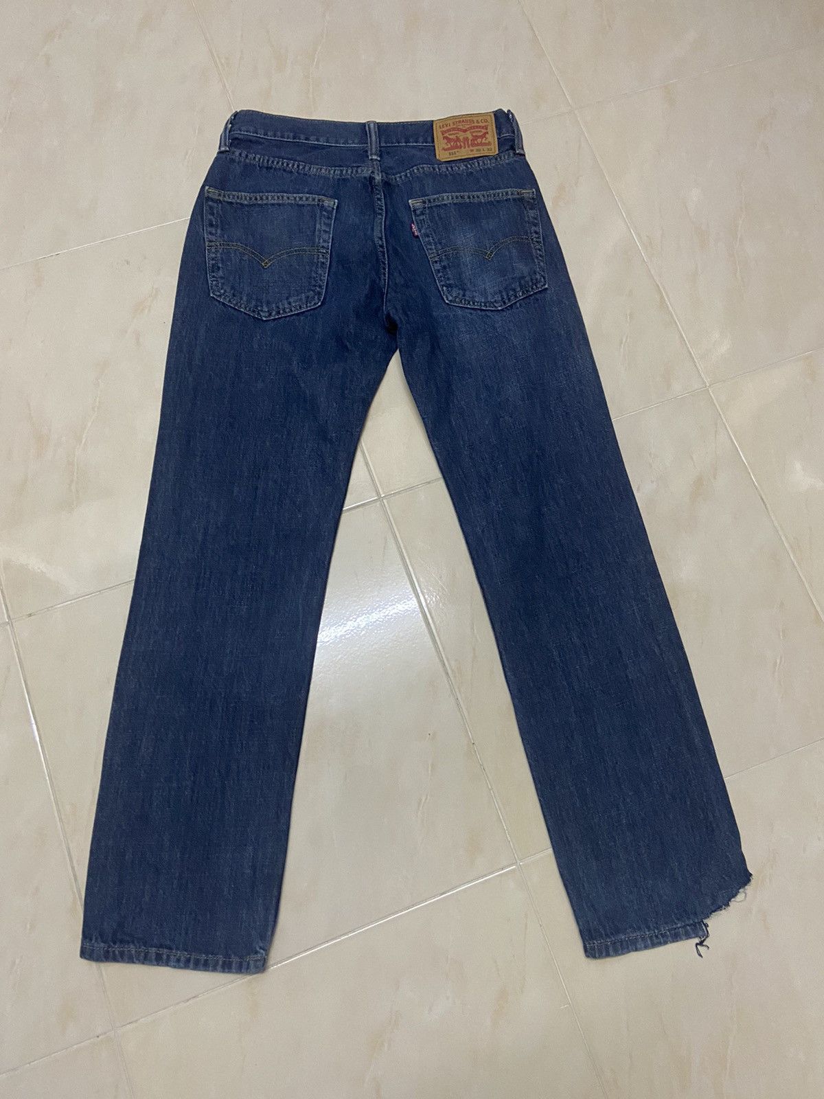 Levi's Vintage 514 Levis Jeans Denim W30 dark blue Size US 30 / EU 46 - 4 Thumbnail