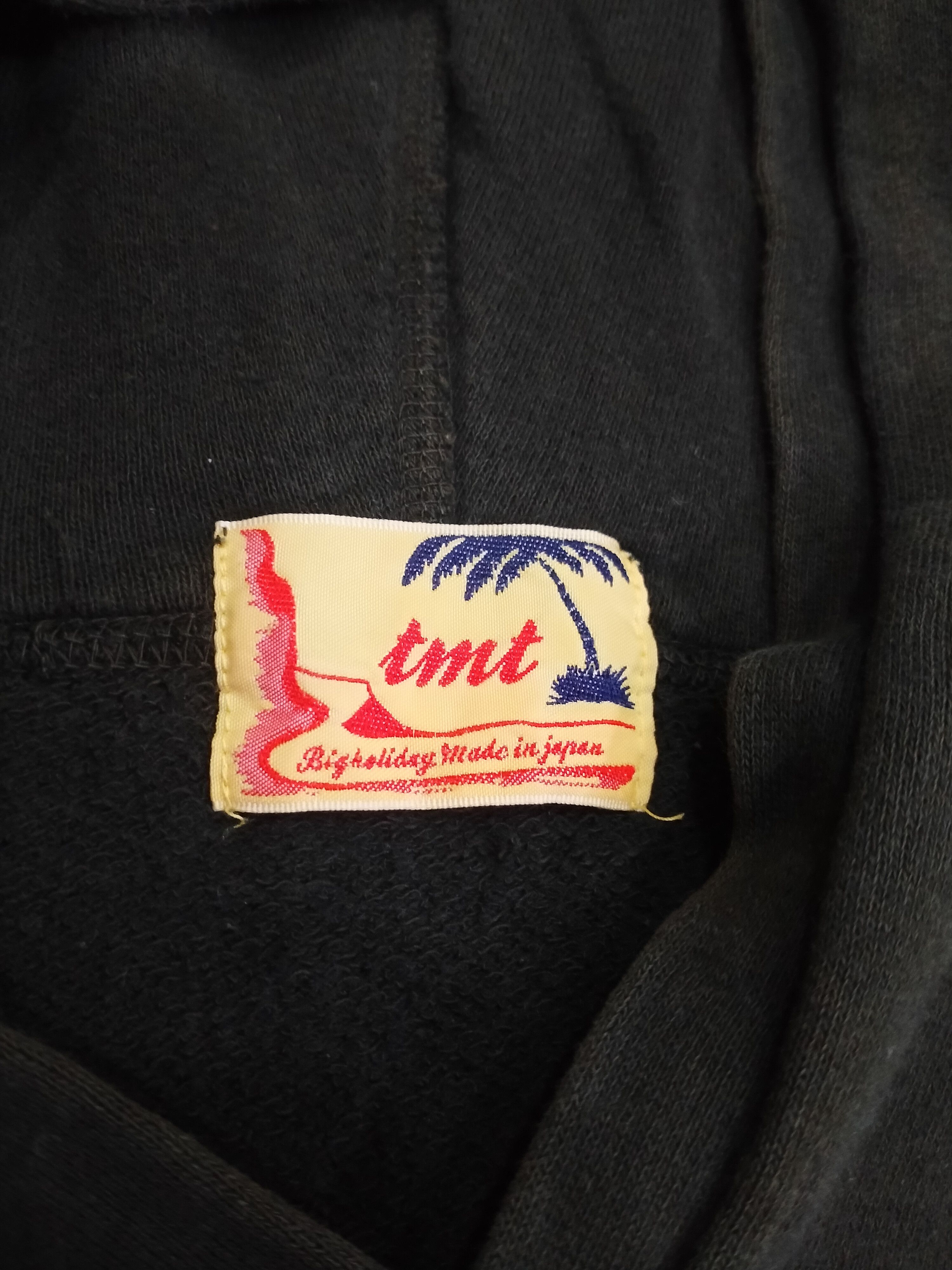 Japanese Brand TMT YOURS Spell Out Big Logo Discoloured Hoodie Size US M / EU 48-50 / 2 - 3 Thumbnail