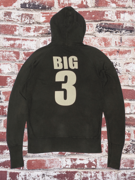 Japanese Brand TMT YOURS Spell Out Big Logo Discoloured Hoodie Size US M / EU 48-50 / 2 - 2 Thumbnail