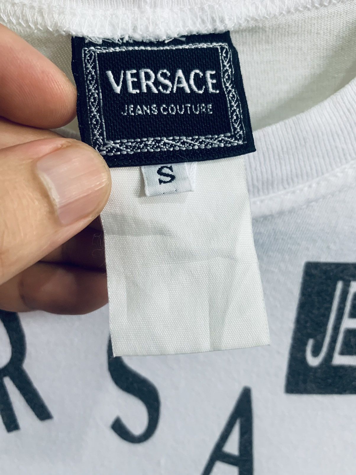 Versace Jeans Couture Versace Tee Size US S / EU 44-46 / 1 - 2 Thumbnail