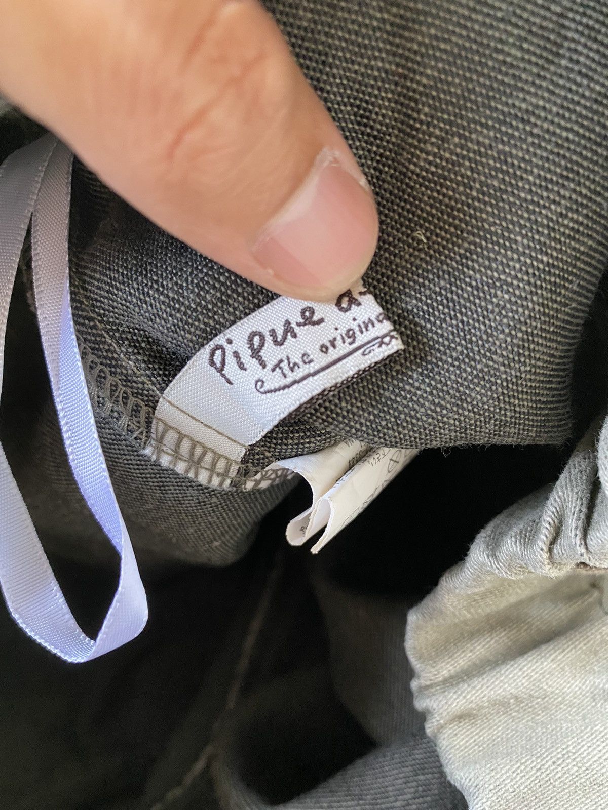 Japanese Brand × Vintage Vintage Pipue De Pique Jogger Pants Size US 30 / EU 46 - 6 Thumbnail