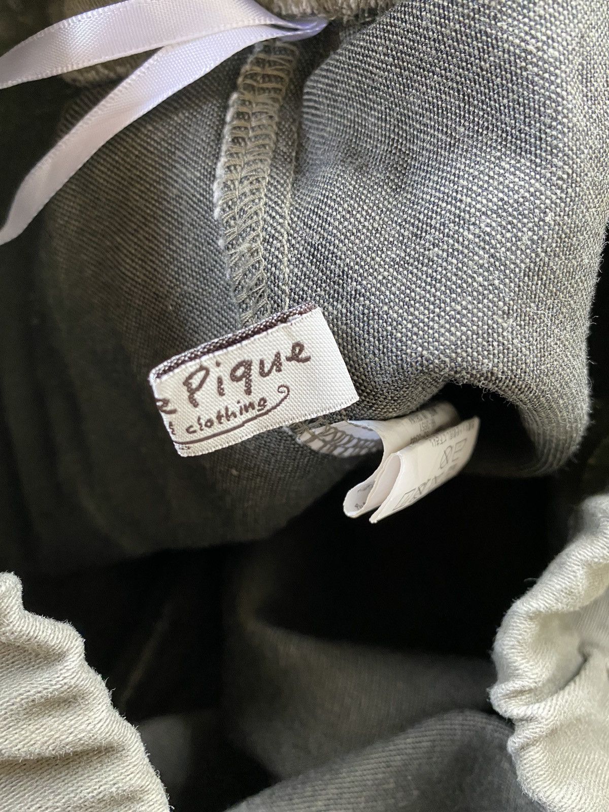Japanese Brand × Vintage Vintage Pipue De Pique Jogger Pants Size US 30 / EU 46 - 7 Thumbnail