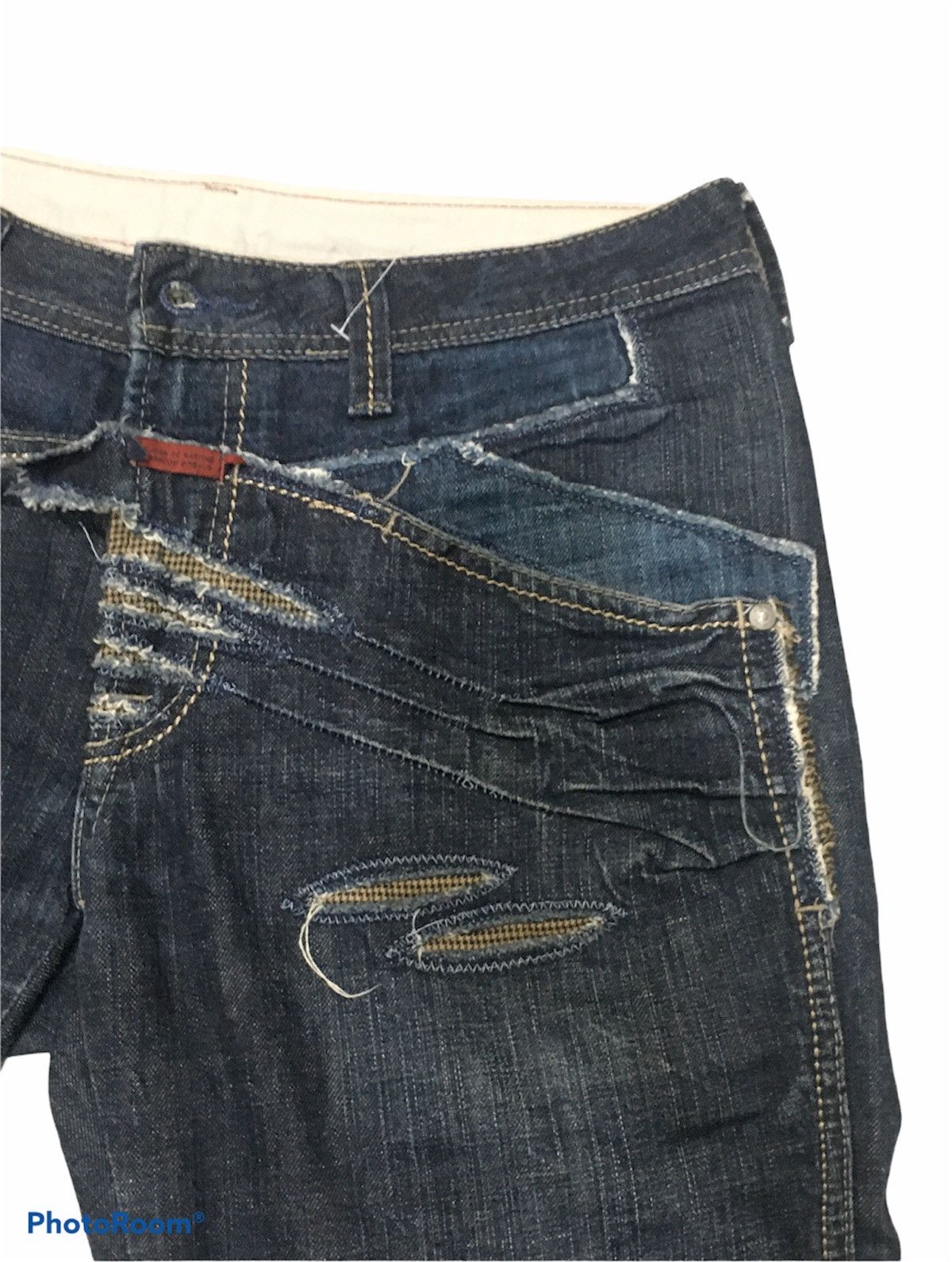 Marithe + Francois Girbaud Rare Design Marithe Francois Girbaud Denim Jean Style Size US 32 / EU 48 - 4 Thumbnail