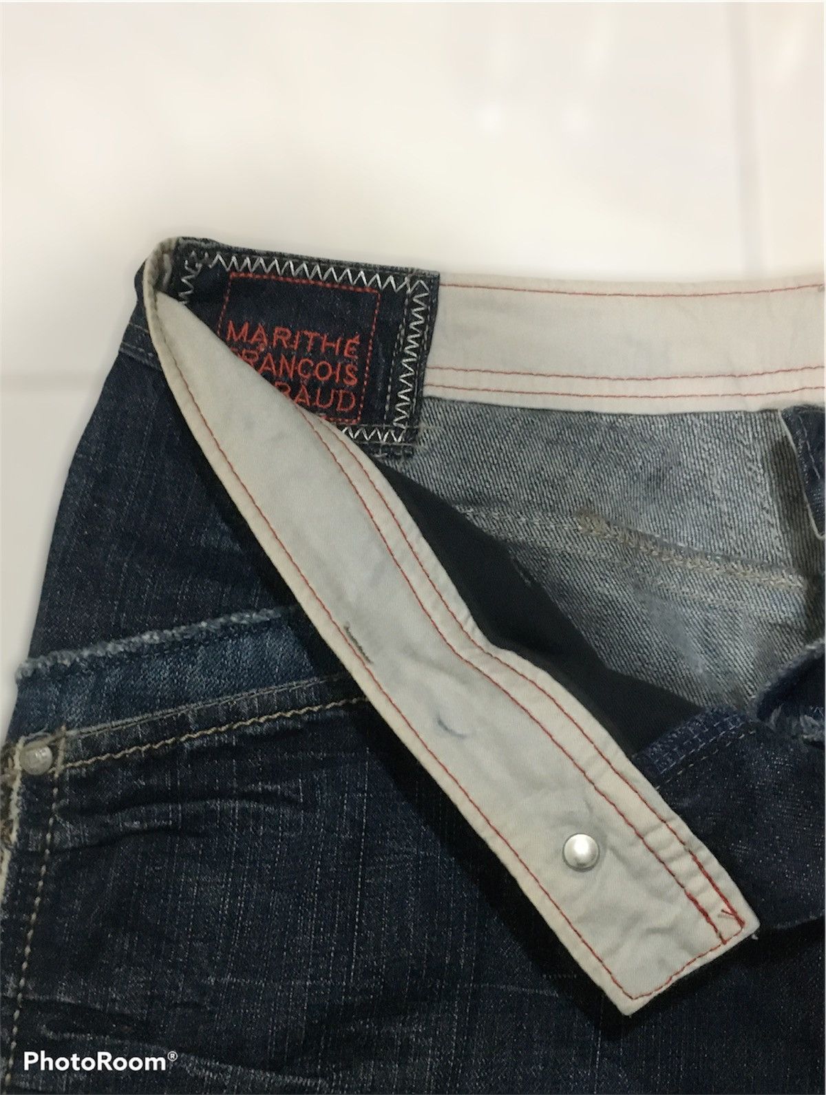 Marithe + Francois Girbaud Rare Design Marithe Francois Girbaud Denim Jean Style Size US 32 / EU 48 - 3 Thumbnail