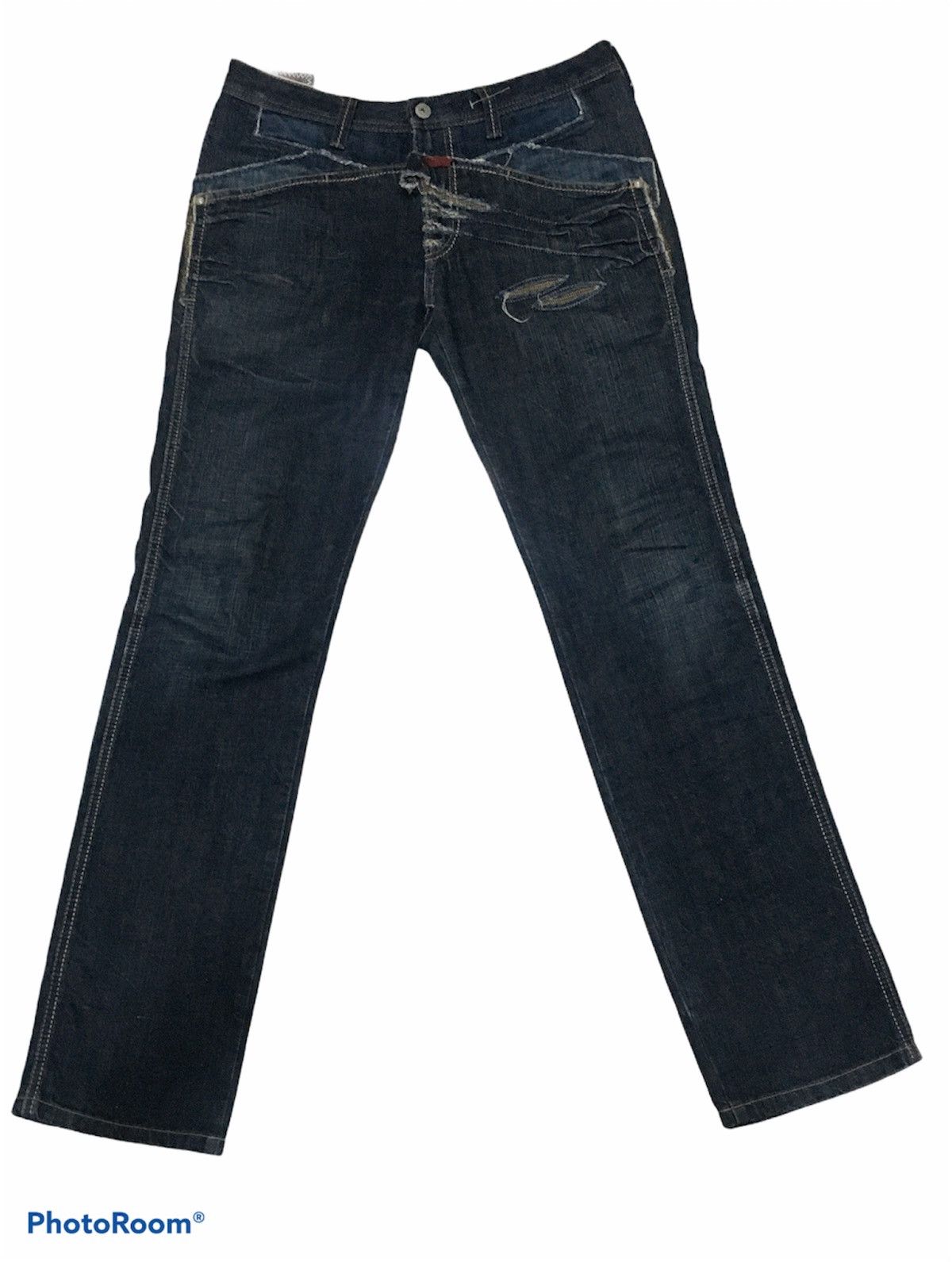 Marithe + Francois Girbaud Rare Design Marithe Francois Girbaud Denim Jean Style Size US 32 / EU 48 - 2 Thumbnail