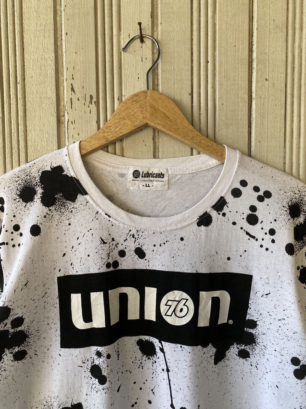 Vintage Vintage 76 Lubricants Racing Fuel Tie Dye Tshirt Size US L / EU 52-54 / 3 - 3 Thumbnail