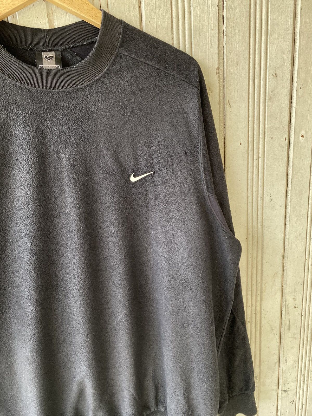 Nike Vintage Y2k Nike Mini Swoosh Sweatshirt Size US L / EU 52-54 / 3 - 4 Thumbnail