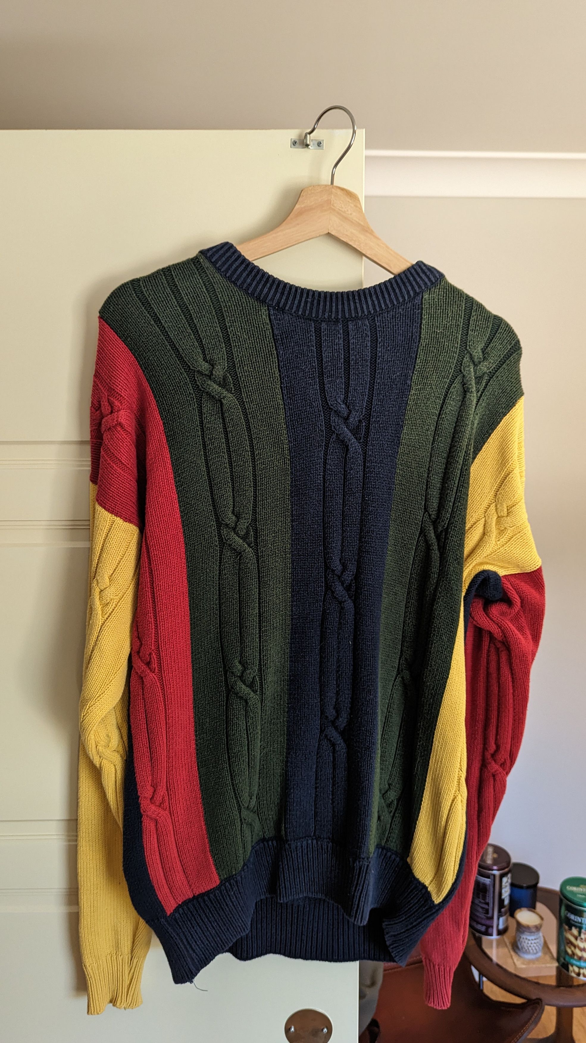 Vintage RGB Woven Sweater Size US M / EU 48-50 / 2 - 2 Thumbnail