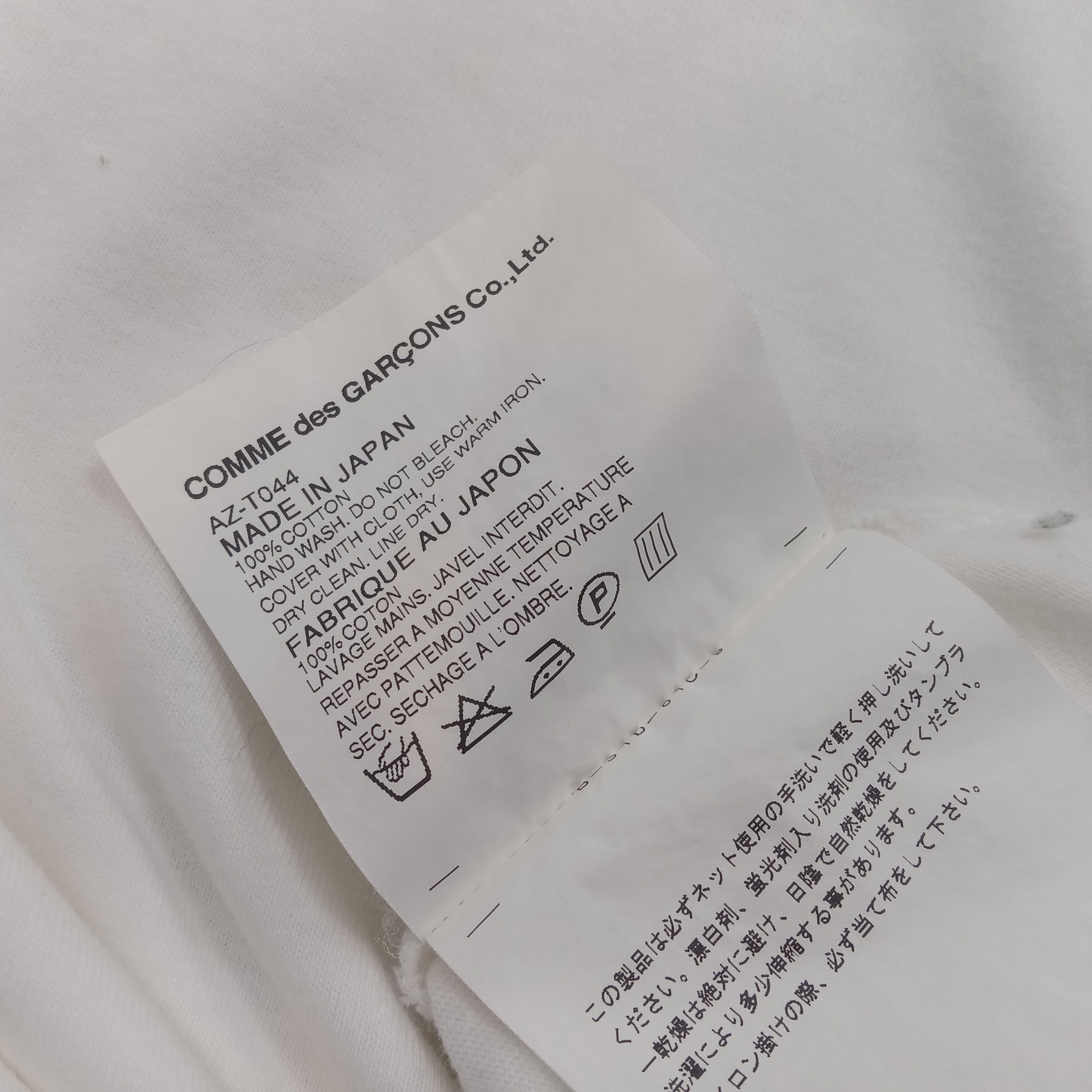 Comme des Garcons PLAY × Japanese Brand × Vintage Comme Des Garcons Play Japanese Brand Tshirt Size US M / EU 48-50 / 2 - 6 Thumbnail