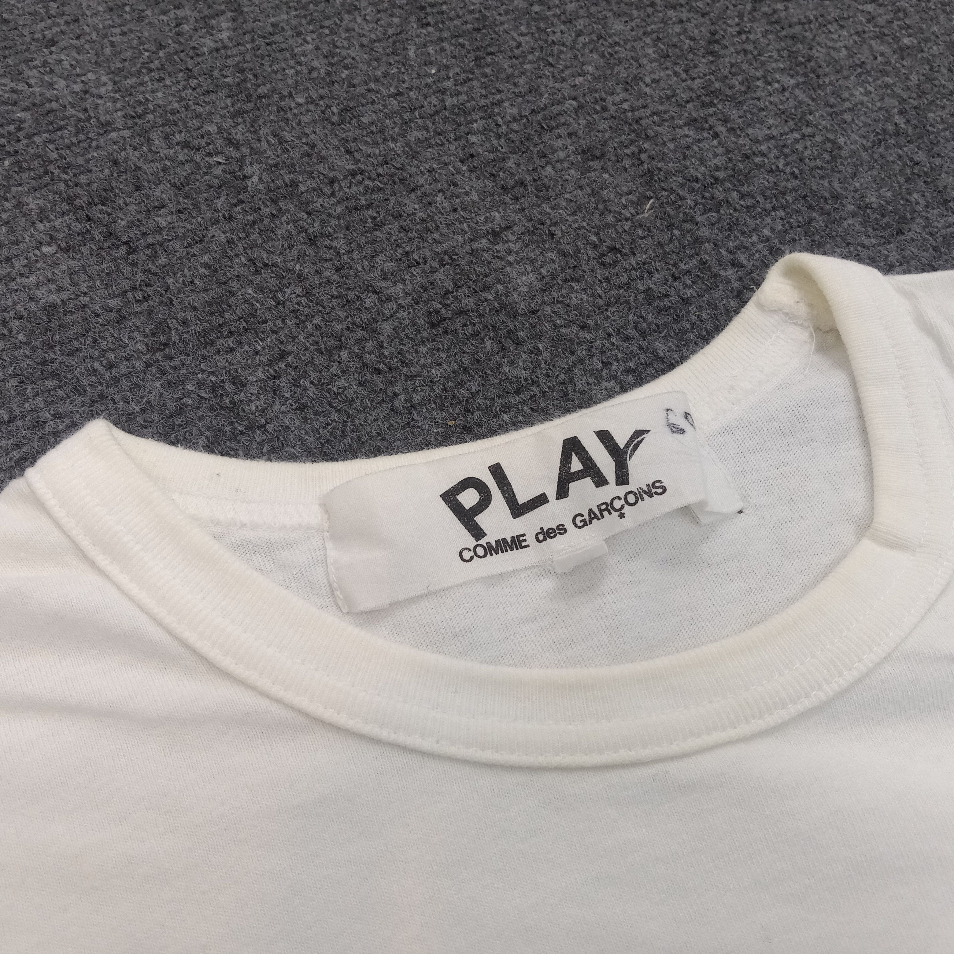 Comme des Garcons PLAY × Japanese Brand × Vintage Comme Des Garcons Play Japanese Brand Tshirt Size US M / EU 48-50 / 2 - 4 Thumbnail