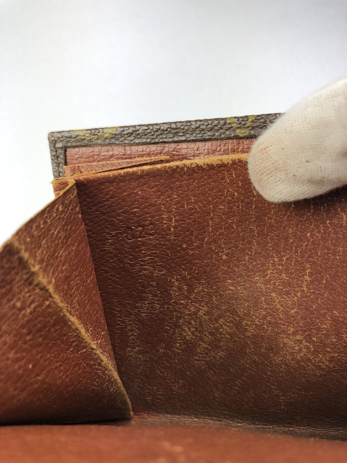 Louis Vuitton monogram trifold wallet