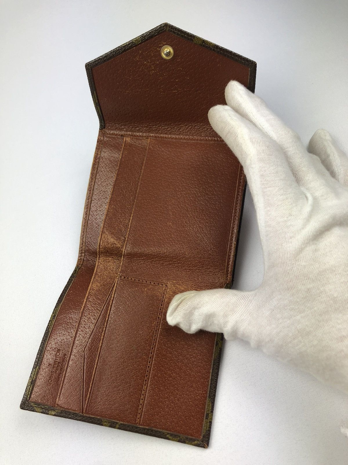 Louis Vuitton monogram trifold wallet