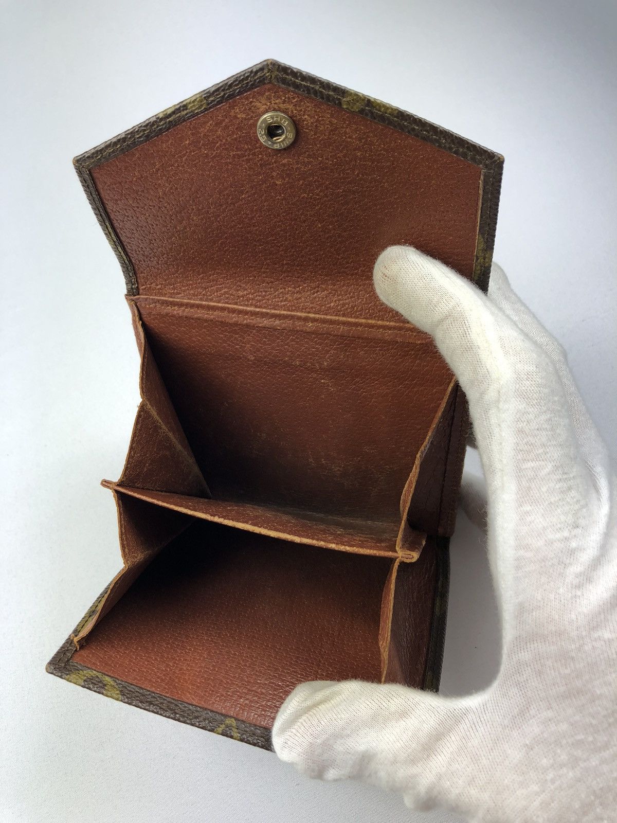 Louis Vuitton monogram trifold wallet
